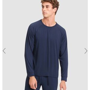 Men's Bamboo Stretch-Knit Long Sleeve Pajama Set